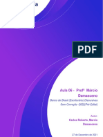 Aula 06 - Profº Márcio Damasceno: Banco Do Brasil (Escriturário) Discursivas Sem Correção - 2022 (Pré-Edital)