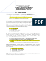 2o PARCIAL PRINCIPIOS QUIRÚRGICOS Y ANESTESIOLOGÍA Noviembre 19-2020 Jhon Camacho