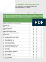 1.3.8 - Questionário de Pensamentos Automáticos