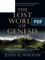 The Lost World of Genesis One Ancient Cosmology and The Origins Debate by John H. Walton. Z-Lib - Org Esp