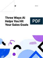 Three Ways Ai Helps You Hit Your Sales Goals: Ebook