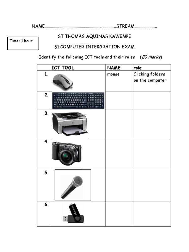 S1 Intergration Test TEST | PDF