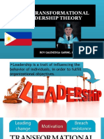 Bass' Transformational Leadership Theory