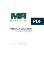 Proposta Comercial: de Geração de Energia Solar