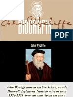 John Wycliffe, precursor da Reforma Protestante