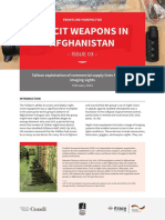 Illicit Weapons in Afghanistan: - ISSUE 03