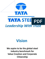 TATA STEEL - Leadership With Trust
