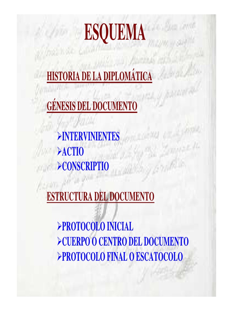 Diplomática Concepto y Evolución Junio 2014 1 85 3 | PDF