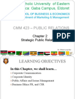 Chapter 2 - Strategic Public Relations