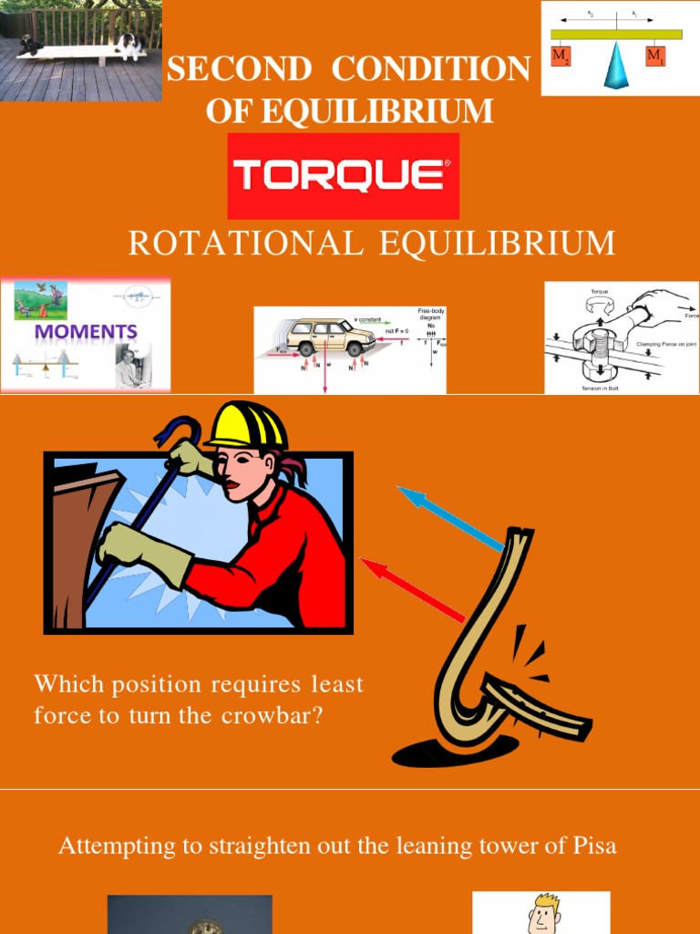 Two Condition Of Equilibrium
