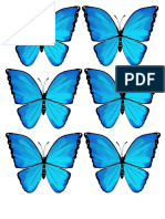 mariposas azules hermana