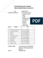 Laporan Pertanggung Jawaban Tenaga Kerja Mandiri Pemula Tahun 2022