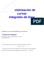 Parametrización de Curvas Integrales de Linea: H"P://WWW - Sc.ehu - Es/sqwpolim/metodos - Matema6cos