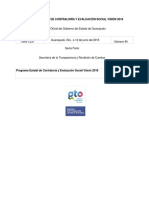 Programa Estatal de Contraloria y Evaluacion Social Vision 2018 (Jun 2015)