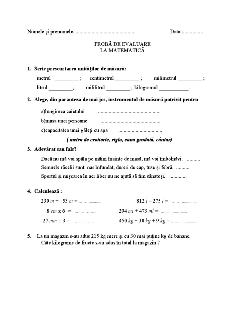 Test Mem U.I 10 | PDF