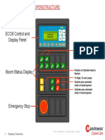 ECOS display panel functions