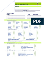 Ficha Anamnesis