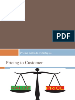 1-Pricing Methods or Strategies