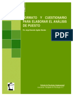 Formato y Cuestionario para Elaborar El Analisis Puesto