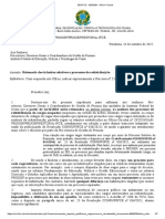 Retomada processos redistribuição cargos IFCE