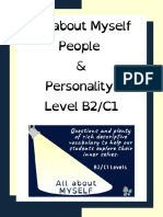 All About Myself People Personality Level B2 - C1