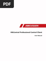 User Manual of HikCentral Professional Control Client