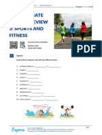 Intermediate English Review 3 Sports and Fitness American English Student