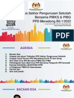 Sesi Libat Urus Sektor Pengurusan Sekolah Bersama PIBKS & PIBG PPD Meradong Bil.1/2022