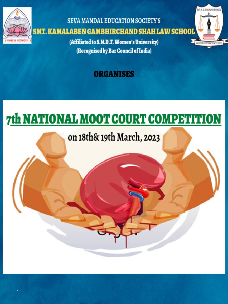 7th National Moot Court Competition 2023 | PDF | Justice | Crime & Violence