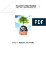 Apostila de Noções de Meio Ambiente