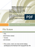 Metode Pengarsipan Dan Akses: File System Fat & Ntfs