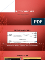 Ferney Segura Ramirez Codigo 73605 Diapositivas Protocolo Arp