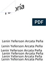 Lenin Yeferson Arcata Peña