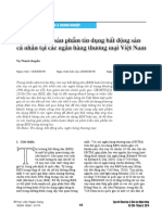 Hướng đi cho sản phẩm tín dụng bất động sản cá nhân tại các ngân hàng thương mại Việt Nam