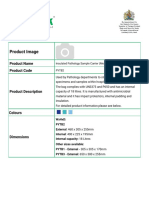 Versapak Insulated Pathology Sample Carrier (Medium)