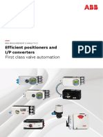 Efficient Positioners and I/P Converters: First Class Valve Automation