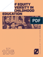 Role of Equity and Diversity in Early Childhood Education