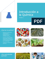 Introducción A La Química: Unidad 1