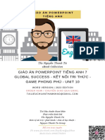 Giáo Án Powerpoint Tiếng Anh 7 Global Success - Kết Nối Tri Thức - Game Phong Phú - Unit 10