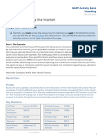 PROJECT: Joining The Market: Required Resources