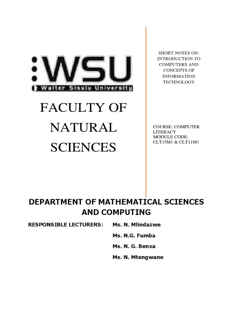 2022 Introduction To Computers and Concepts of Information Technology ...