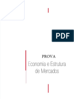 09 Economia e Estrutura de Mercados PROVA