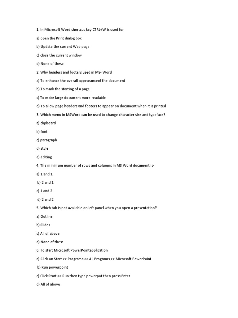 MS Office Shortcuts and Features Guide | PDF | Microsoft Word ...