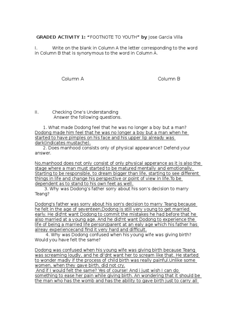 Footnote 12 To The Youth PDF Free | PDF | Self-Improvement