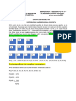 Usac Facultad de Ingeniería 2. Área de Estadística Primer Semestre 2022 Ejercicios Resueltos Distribución Unidimensional Discreta