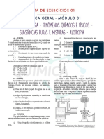 Matéria - Energia - Fenômenos Químicos E Físicos - Substâncias Puras E Misturas - Alotropia