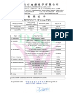 COA Prilocaine HCL DST 2