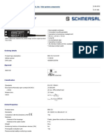 Schmersal Micro Datasheet BNS33-12Z-2187