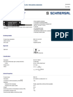 BNS 33-12Z-2187 Safety Sensor Datasheet