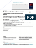 Associação Brasileira de Hematologia, Hemoterapia e Terapia Celular Diretrizes Do Projeto: Associação Médica Brasileira - 2018